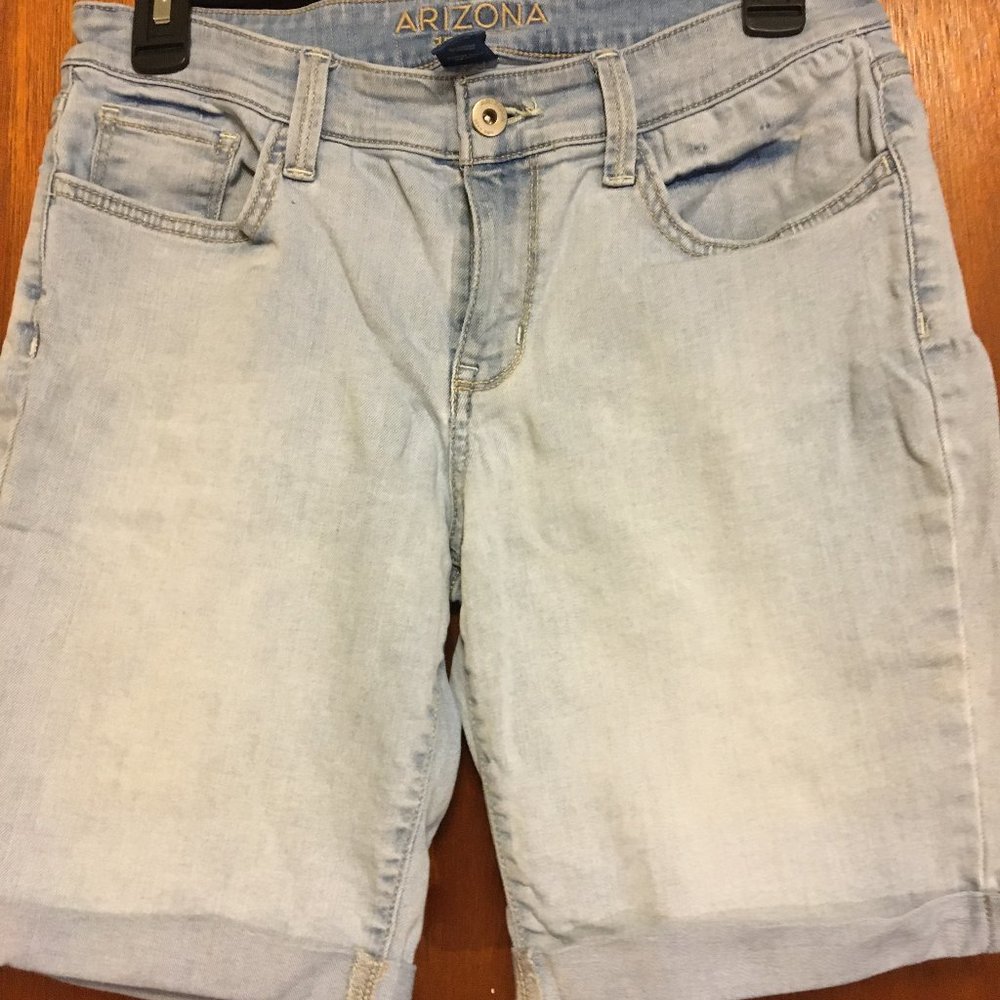 Denim Bermuda Shorts